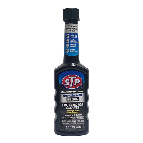 STP HIGHT MILEAGE FUEL INJECTOR & CARBURETOR TREATMENT 12/5.25 OZ