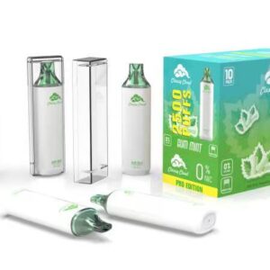 CLASSY CLOUD 2500 PUFFS 0% NICOTINE GUM MINT