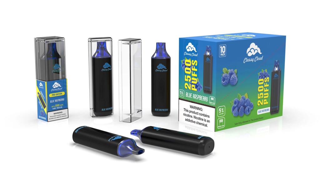 CLASSY CLOUD 2500 PUFFS BLUE RASPBERRY