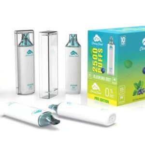 CLASSY CLOUD 2500 PUFFS 0% NICOTINE BLUEBERRY MINT