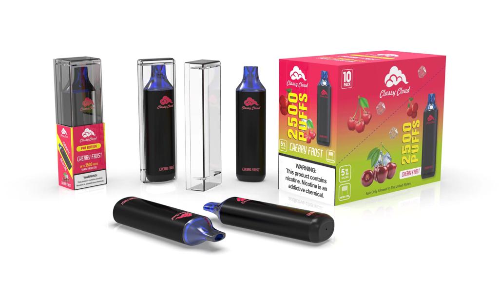 CLASSY CLOUD 2500 PUFFS CHERRY FORST