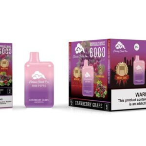 CLASSY CLOUD PRO 6000 PUFFS CRANBERRY GRAPE