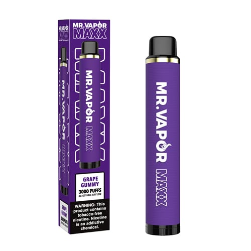 MR. VAPOR MAXX 3000 PUFFS-GRAPE GUMMY