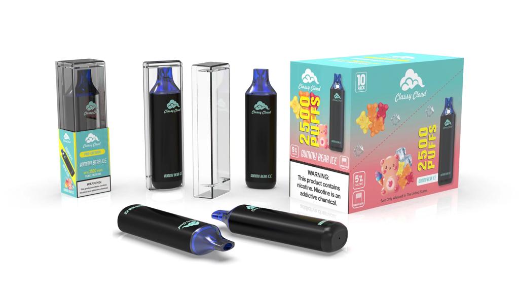 CLASSY CLOUD 2500 PUFFS GUMMY BEAR ICE