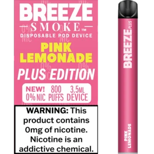 BREEZE SMOKE 800 0% NIC PINK LEMONADE