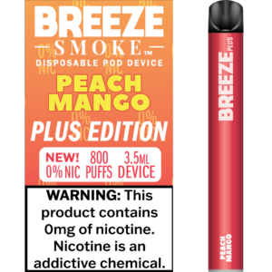 BREEZE SMOKE 800 0% NIC PEACH MANGO