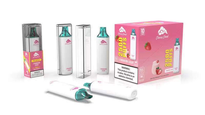 CLASSY CLOUD 2500 PUFFS STRAWBERRY CREAM