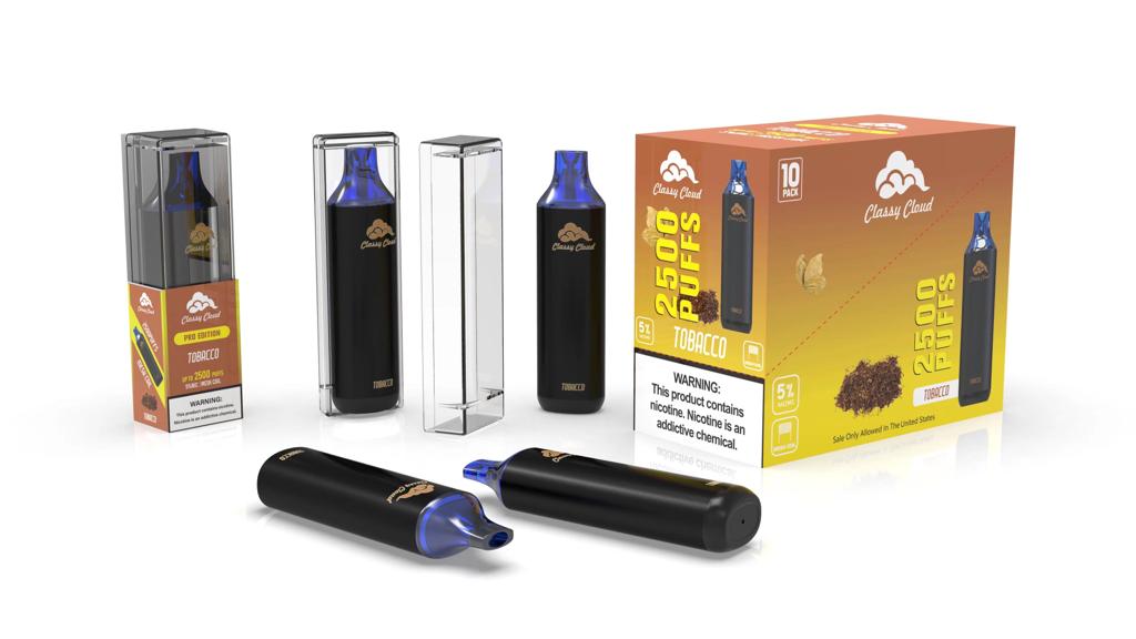 CLASSY CLOUD 2500 PUFFS TOBACCO