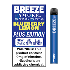 BREEZE SMOKE 800 BLUEBERRY LEMON