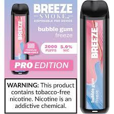 BREEZE PRO 2000 BUBBLE GUM FREEZE