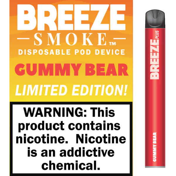 BREEZE SMOKE 800 GUMMY BEAR