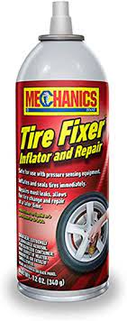 TIRE FIXER INFLATOR AND REPAIR 12/12 OZ