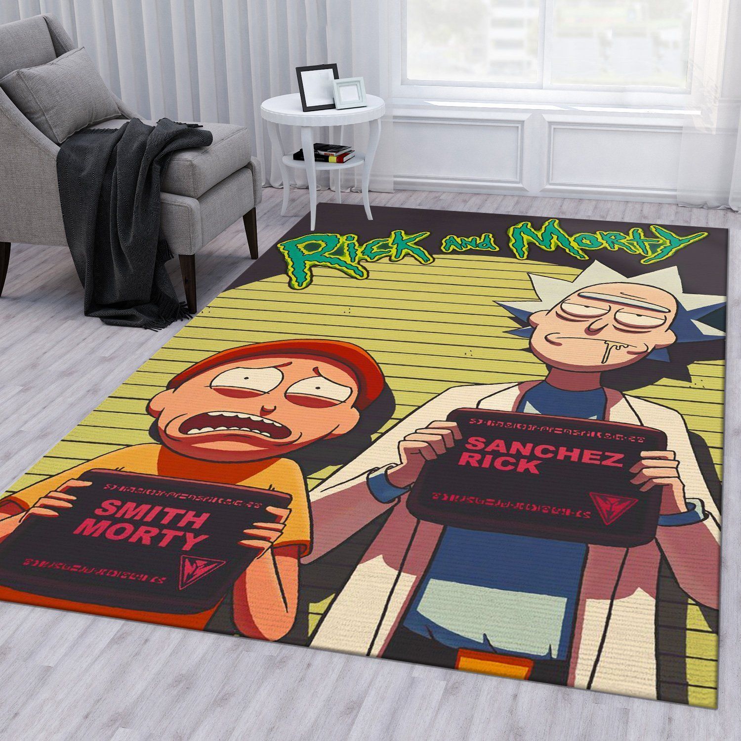 RICKY MORTY RUG 80X40 CM