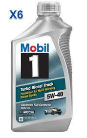 MOBIL1 5W-40 TURBO DIESEL TRUCK 6/1QT