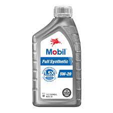 MOBIL FULL SYNTHETIC 5W-20 6/1QT