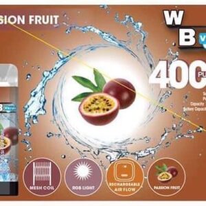 WB VAPES VCAN 4000 PUFFS PASSION FRUIT