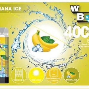 WB VAPES VACN 4000 PUFFS BANANA ICE