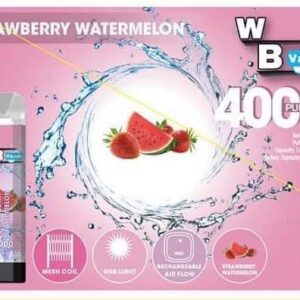 WB VAPES VCAN 4000 PUFFS STRAWBERRY WATERMELON