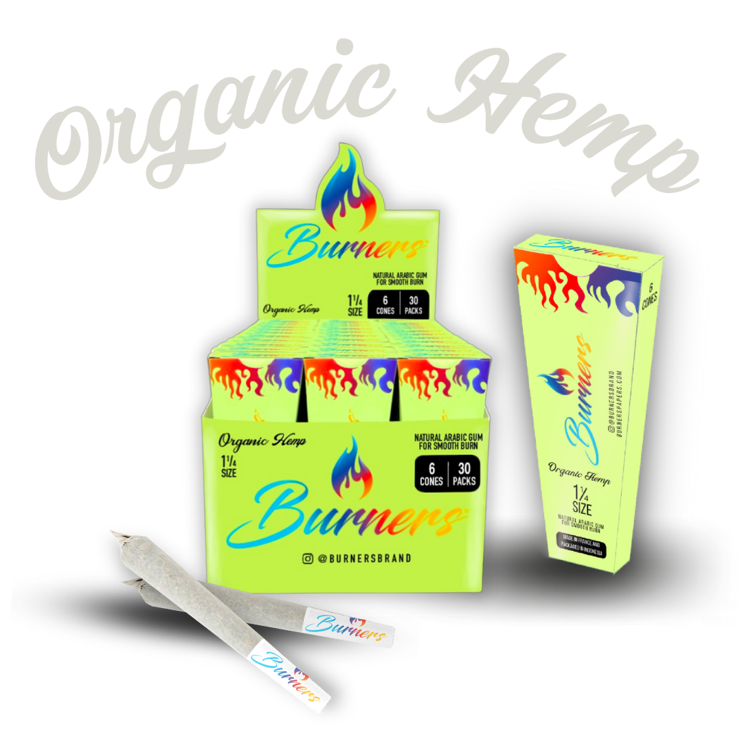 BURNERS- ORGANIC HEMP CONES