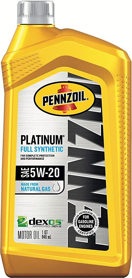 PENNZOIL PLATINUM FULL SYNTHETIC 5W-20  6/1QT