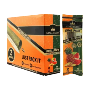 KING PALM DUAL PACK 2PK KINGS 72% HUMIDITY