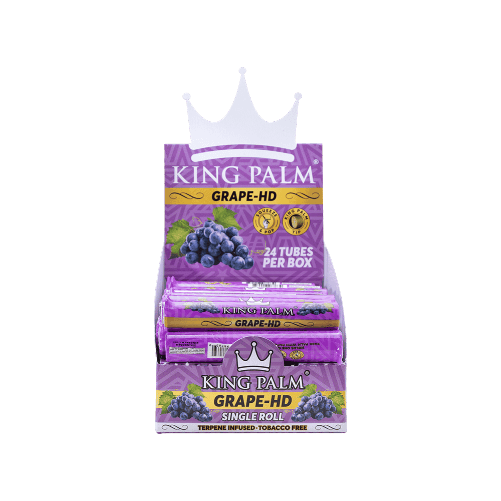 KING PALM SINGLE ROLL GRAPE-HD – 24 CT/BOX