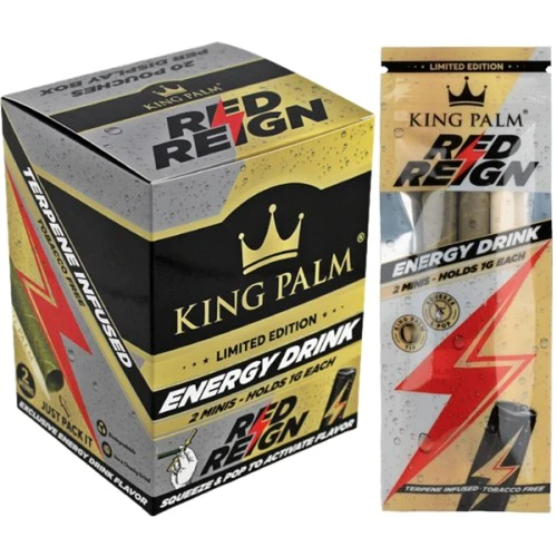 KING PALM 2 MINI ROLLS- ENERGY DRINK