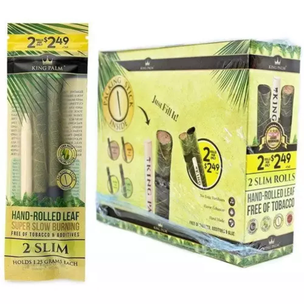 KING PALM 2 SLIM ROLLS- 2/$2.49