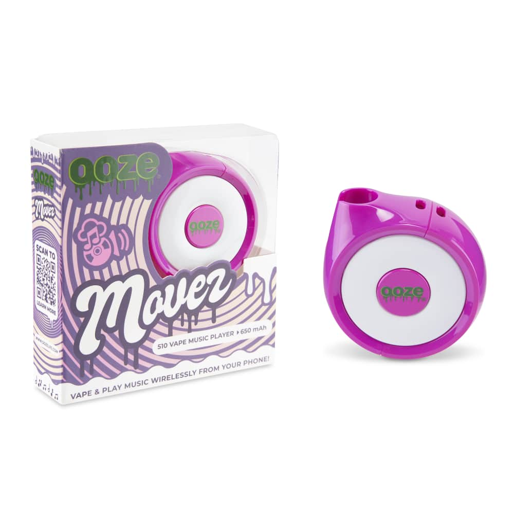 OOZE MOVEZ WIERLESS SPEAKER 510 VAPE BATTERY 12CT-ULTRA PURPLE (44.99 Each)