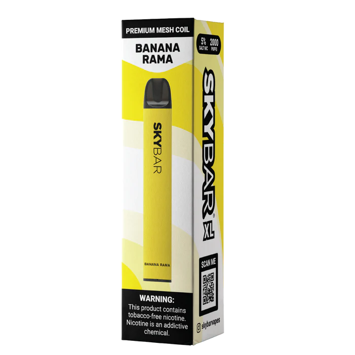 SKYBAR XL 2000 PUFFS BANANA RAMA