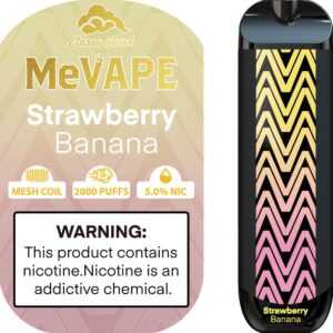 MEVAPE 2000 PUFFS STRAWBERRY BANANA 10CT