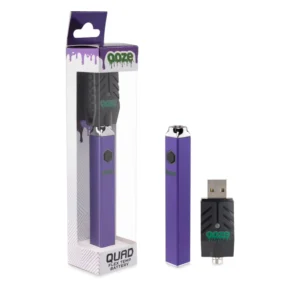 OOZE QUAD FLEX TEMP BATTERY- ULTRA PURPLE ($14.99 Per Unit)