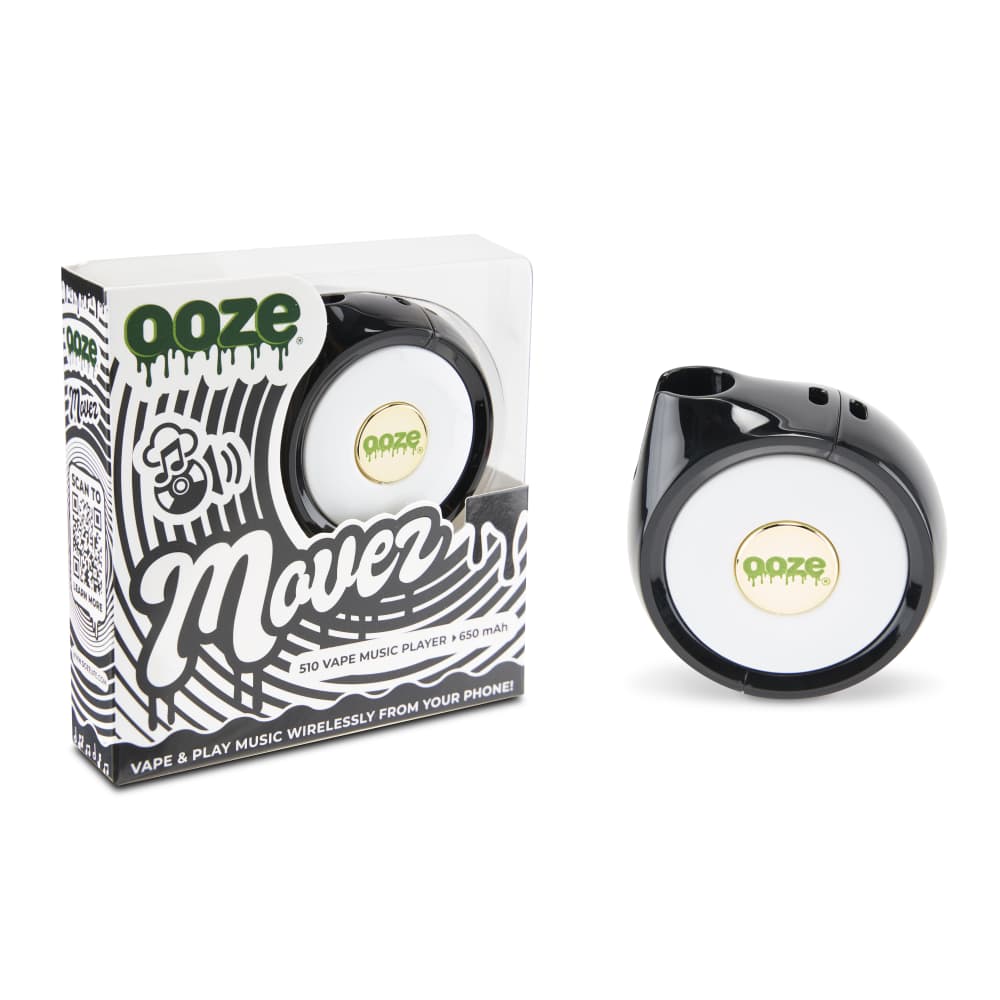 OOZE MOVEZ WIERLESS SPEAKER 510 VAPE BATTERY 12CT- Panther Black(44.99 Each)