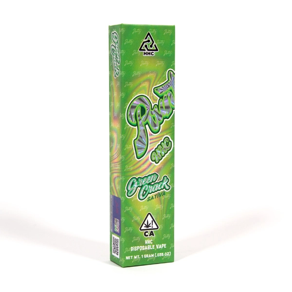 RUNTZ SATIVA HHC DISPOSABLE VAPE- GREEN CRACK (10ct DISPLAY) 14.99 Each