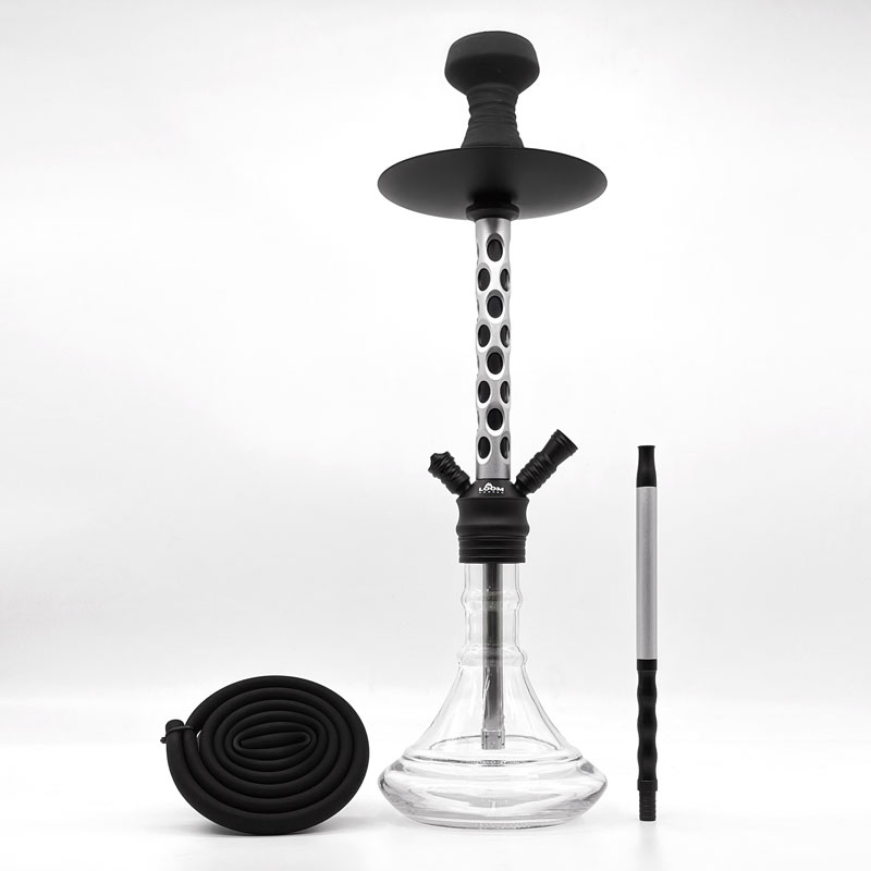 LOOM HOOKAH 21″-SILVER