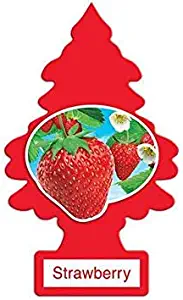 LITTLE TREES CAR FRESHENER- STRAWBERRY 24 1-PACK