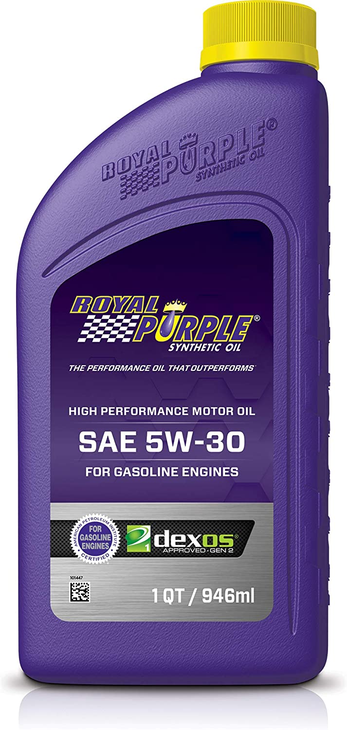 ROYAL PURPLE SAE 5W-30 HIGH PERFORMACE MOTOR OIL 6/1QT