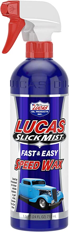 LUCAS OIL SLICK MIST SPEED WAX 12/24 OZ