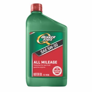 QUAKER STATE ALL MILEAGE 5W-30 MOTOR OIL