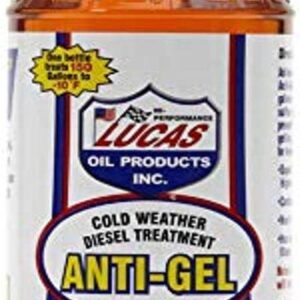 LUCAS ANTI-GEL GOLD WEATHER DIESEL ADDITIVE 12/1QT