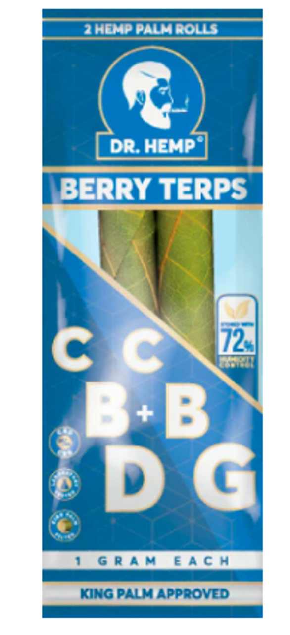 DR. HEMP CBD|CBG BERRY TERPS 2 HEMP PRE-ROLLS