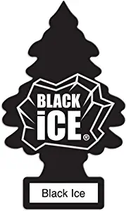 LITTLE TREES CAR FRESHENER- BLACK ICE 24 1-PACK