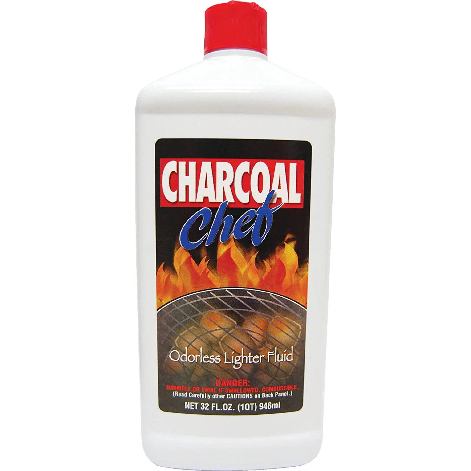 CHARCOAL CHEF LIQUID FLUID-12/32 FL OZ