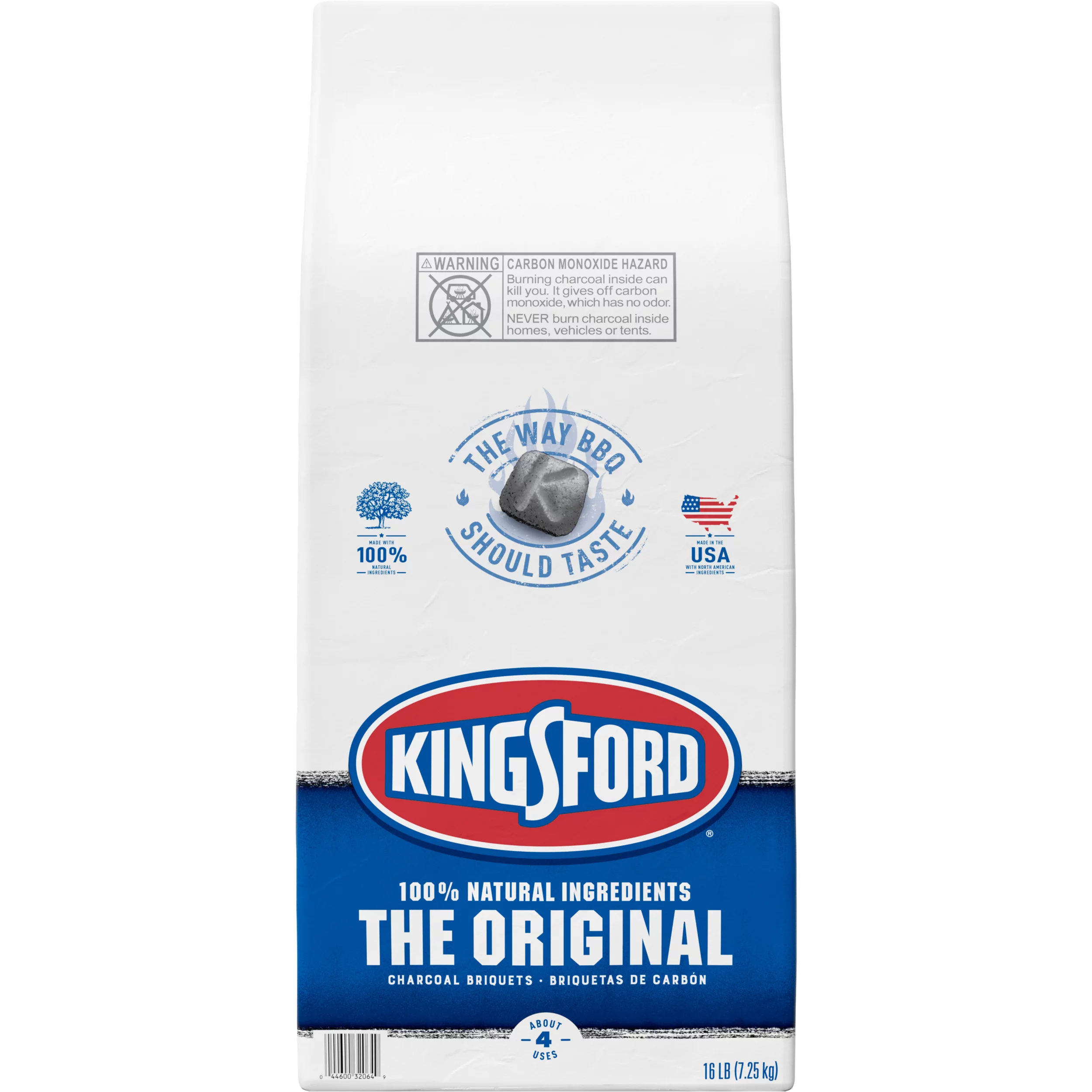 KINGSFORD ORIGINAL CHAROCOAL BRIQUETTERS 4LB