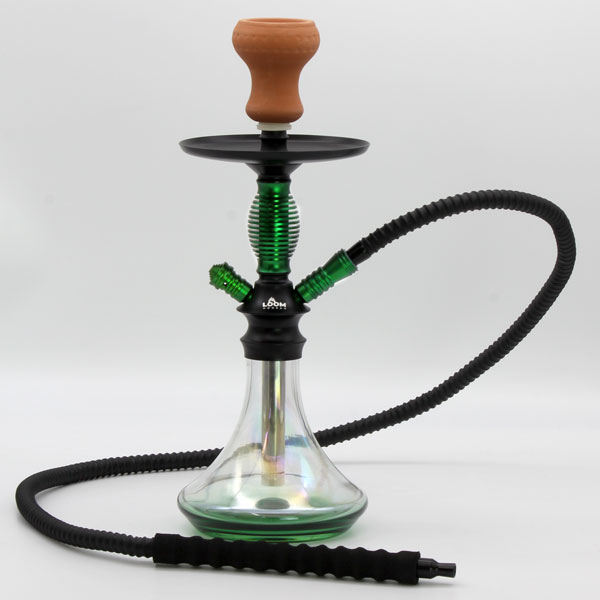 LOOM HOOKAH 17″- GREEN