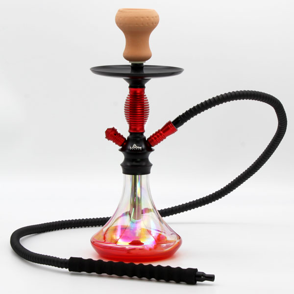 LOOM HOOKAH 17″- RED