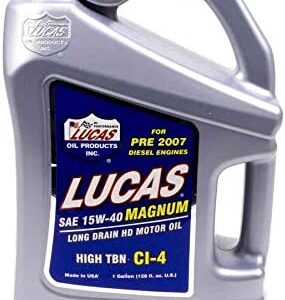 LUCAS OIL 15W-40 MAGNUM MOTOR OIL -1GAL