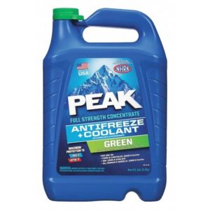 PEAK ANTIFREEZE+COOLANT- GREEN FULL STRENGTH 1.GAL