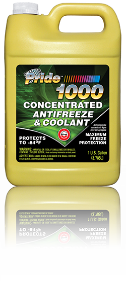 PRIDE 1000 CONVENTIONAL ANTIFREEZE+COOLANT- GREEN 1.GAL