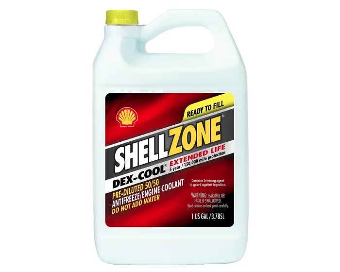 SHELLZONE DEX-COOL ANTIFREEZE+COOLANT-ORANGE 50/50